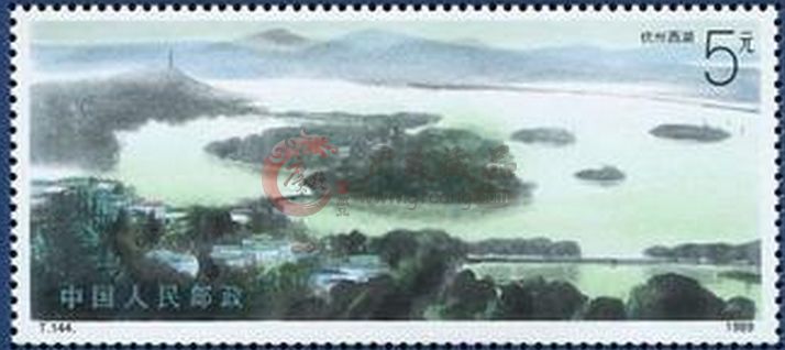 杭州西湖小型张邮票价格很乐观