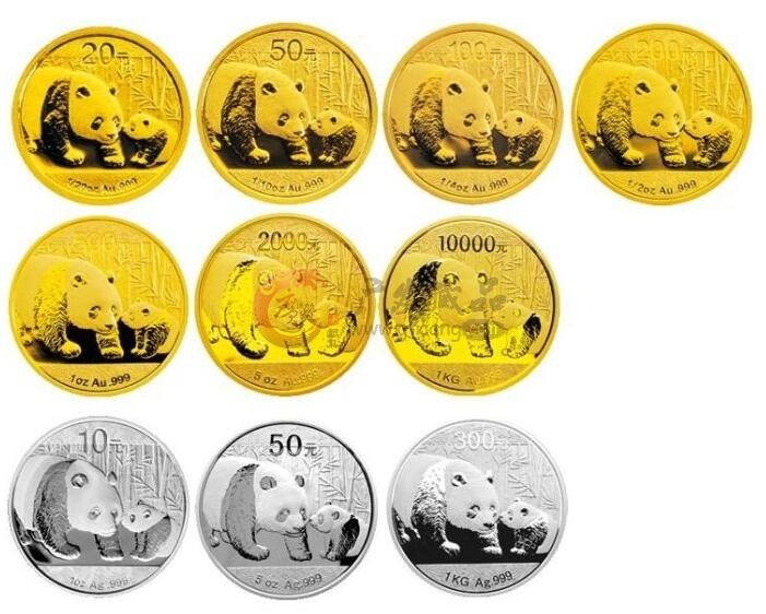 深入走進(jìn)熊貓金銀幣