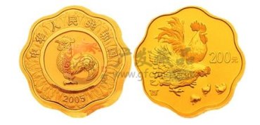 2005年鸡年金币值多少钱