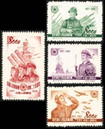精美的建军节邮票介绍—致敬伟大的中国军人