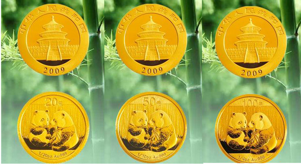 2009年熊猫金币