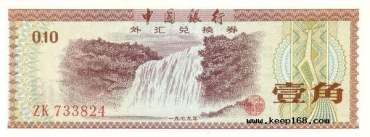 关于外汇券的归属问题