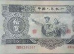 大黑十纸币收购价格表