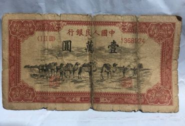 1951年骆驼队纸币哪里回收？