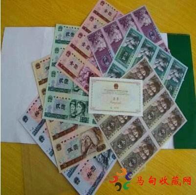 第四套人民币8连体钞收藏价值及行情