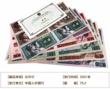 第四套人民币长城四连体多少钱,第四套人民币回收价格
