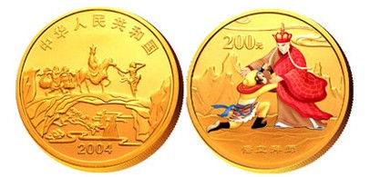 西游記2盎司彩色金幣將古典重現，受到眾多藏家關注