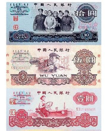 第三套人民幣有幾種水印 水印介紹