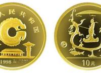 龍的文化紀念金銀幣1/10盎司金幣