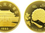 1盎司中國古代名畫孔雀開屏精制金幣收藏價值高嗎
