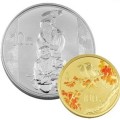 徐悲鸿系列金银纪念币再现传统水墨画，在纪念币发行史上首次出现