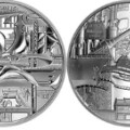 江南造船厂150周年金银纪念币发行量稀少，市场价格稳定
