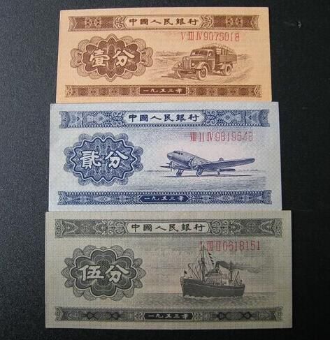 第二套人民币的版别 4枚海鸥水印纸币介绍