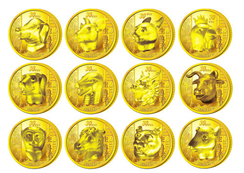 首套圆明园十二生肖像生肖币诞生，具有极大的历史意义和收藏价值