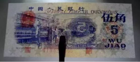 人民币的水印图案特点介绍