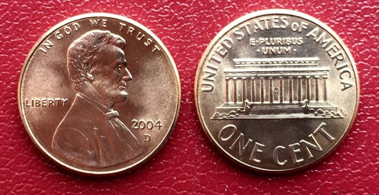 onecent美元硬币图片图片