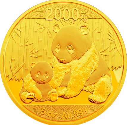 2012版熊猫金币套装图片