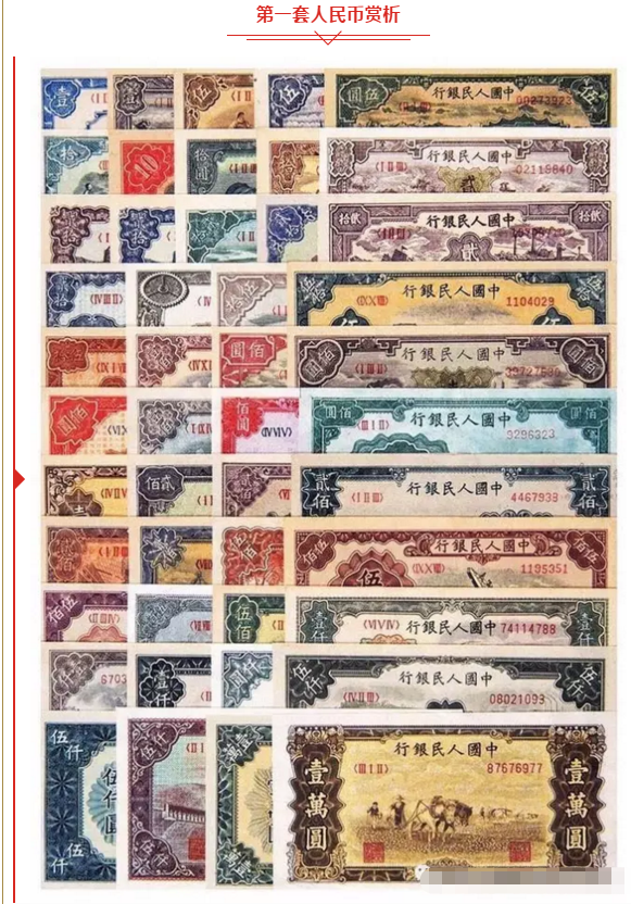 第一套人民币市场价图片