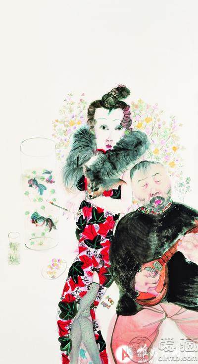 经过1976年唐山大地震的冲击,四十岁以上的天津画家对食色的表达