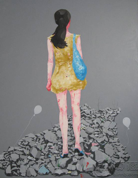 "因为你看不到,所以我画给你看":评东鵾的《伤痕系列》